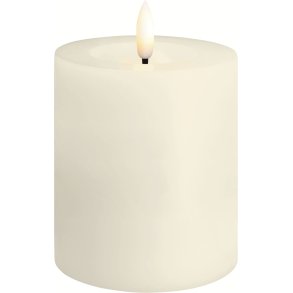 Moods & More Stompkaars met Smelteffect LED �7,4xH10 cm, Ivory