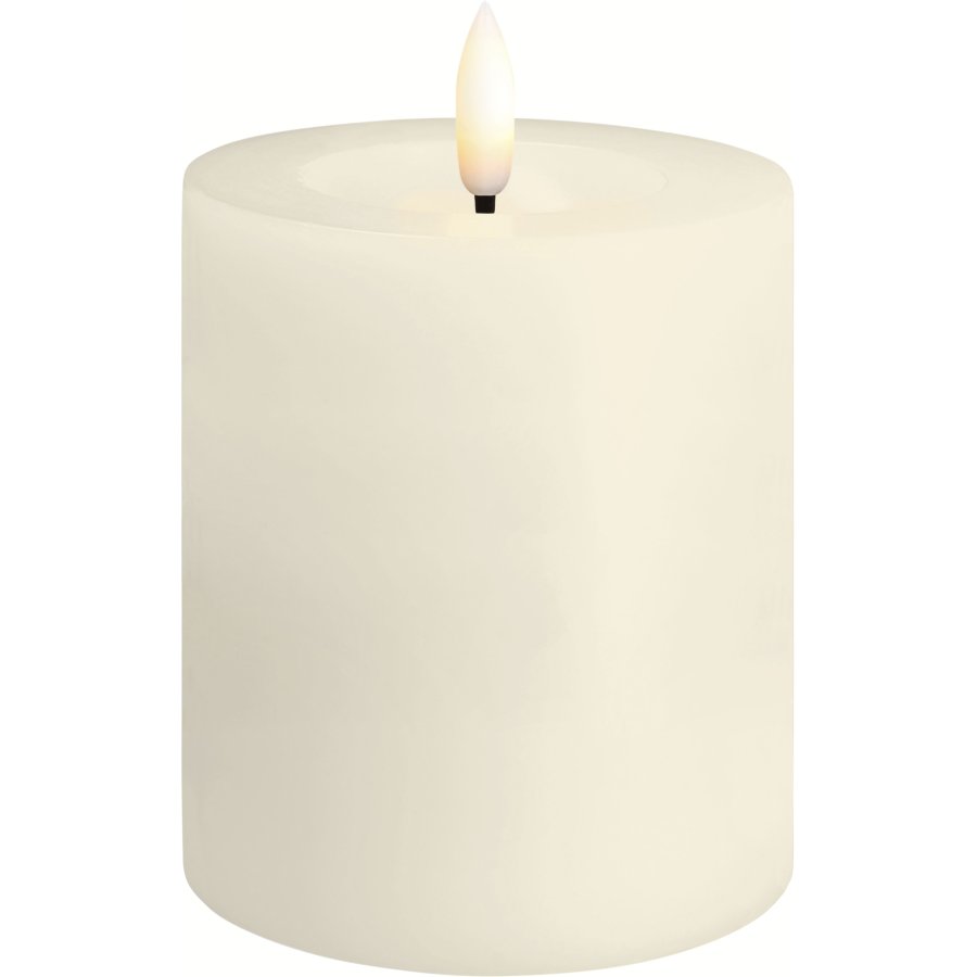 Moods & More Stompkaars met Smelteffect LED �7,4xH10 cm, Ivory