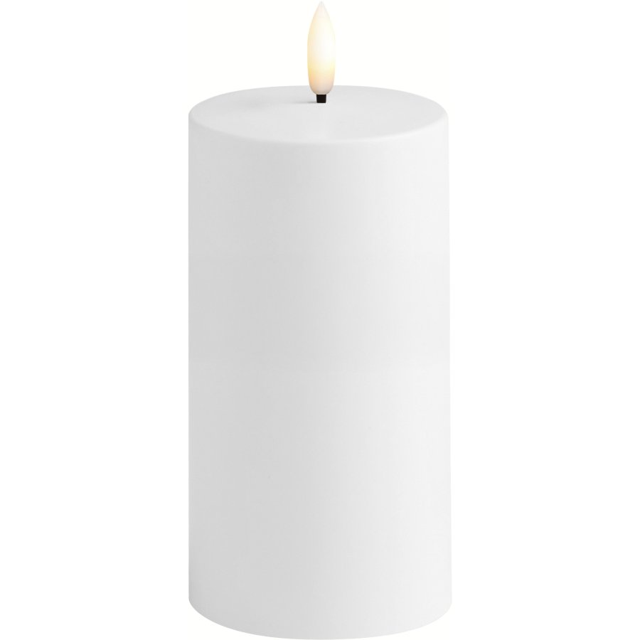 Moods & More Stompkaars Buiten LED �7,8xH15 cm, Wit