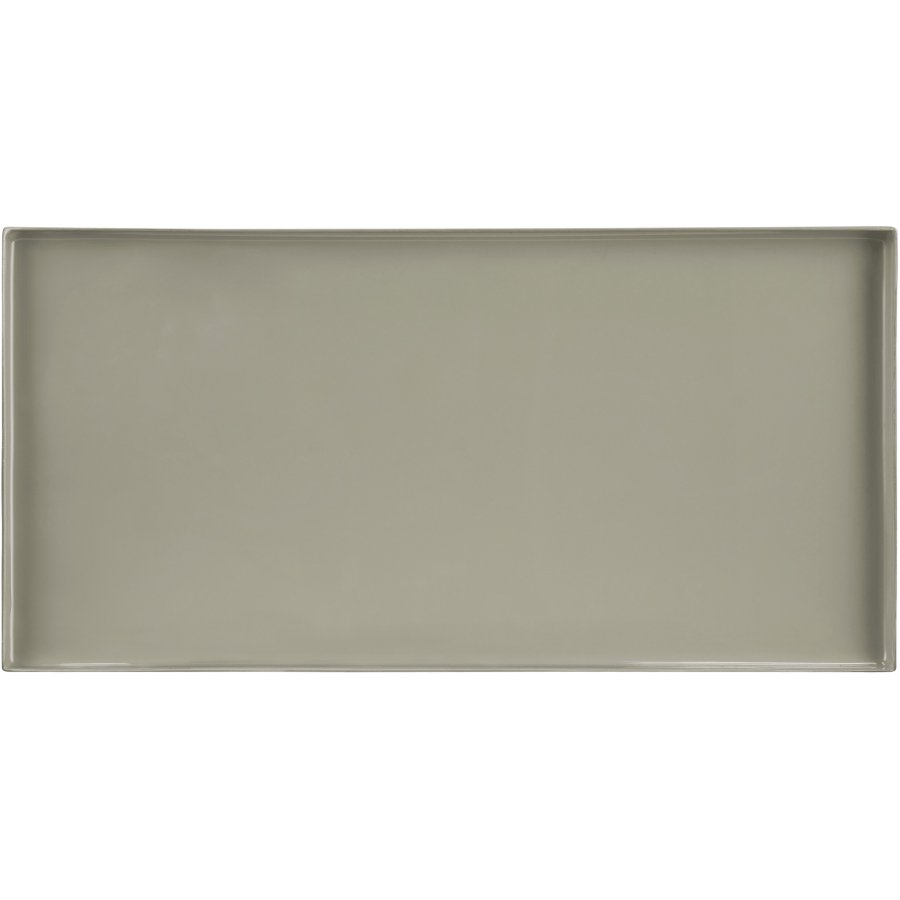Moods & More Grenada Decoratieschaal 26x13 cm, Kit Grey
