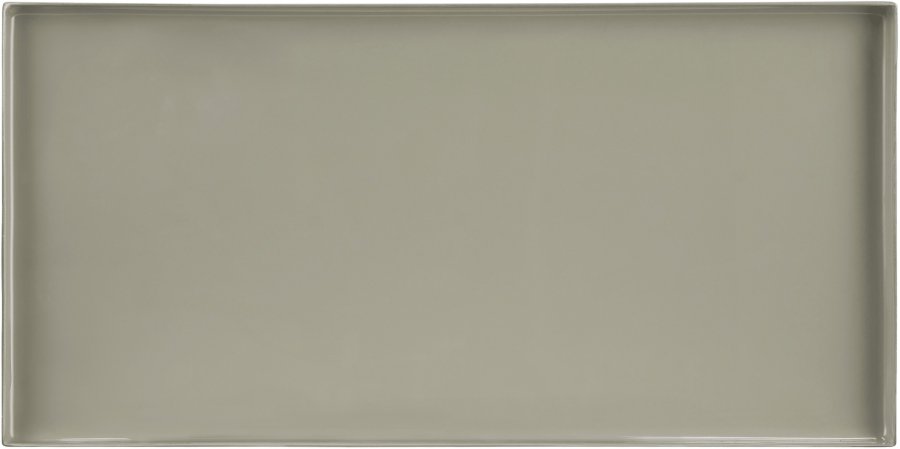 Moods & More Grenada Decoratieschaal 26x13 cm, Kit Grey