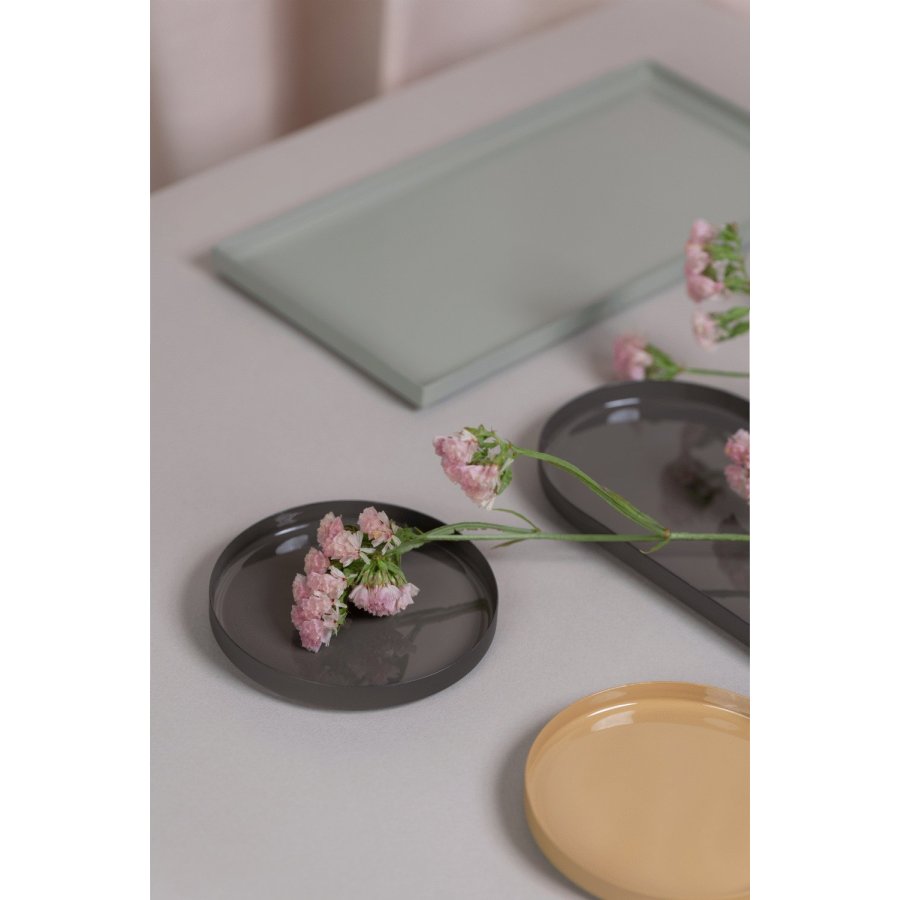 Moods & More Grenada Decoratieschaal �10 cm, Honey Mustard