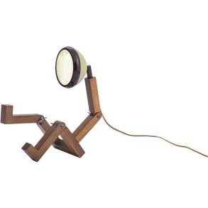 Mr. Wattson Mini Bordlampe LED H27,6 cm, Desert Green