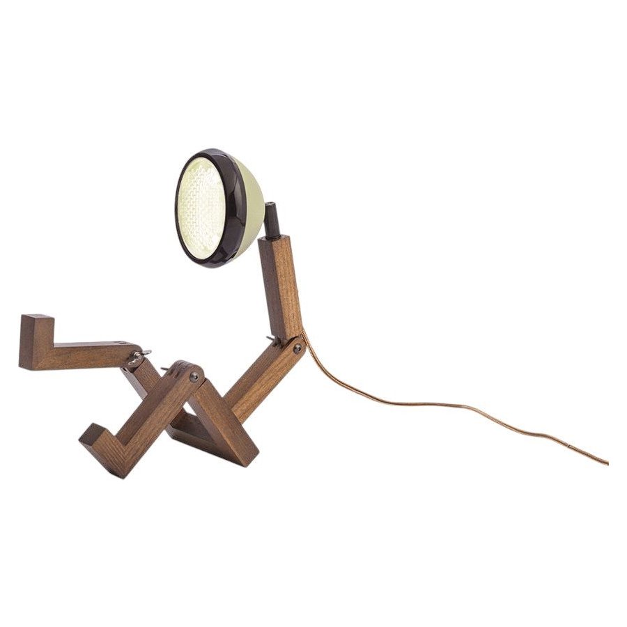 Mr. Wattson Mini Bordlampe LED H27,6 cm, Desert Green