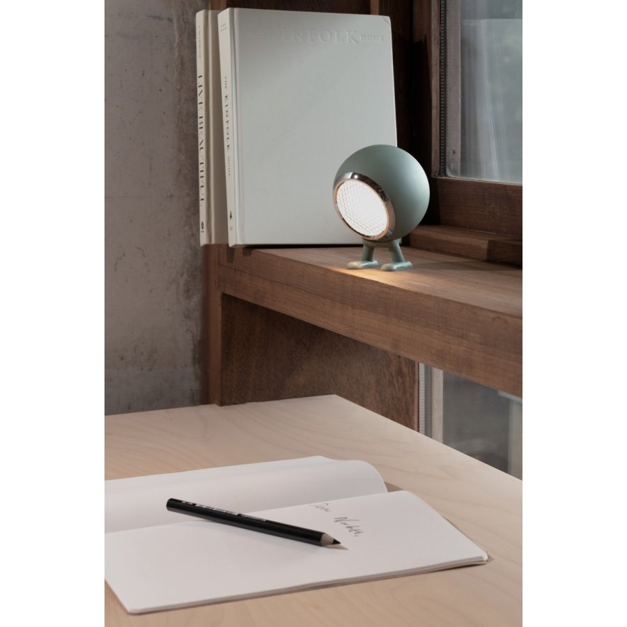 Mr. Wattson Norbitt Trdls Bordlampe LED H8,3 cm, Herby Green