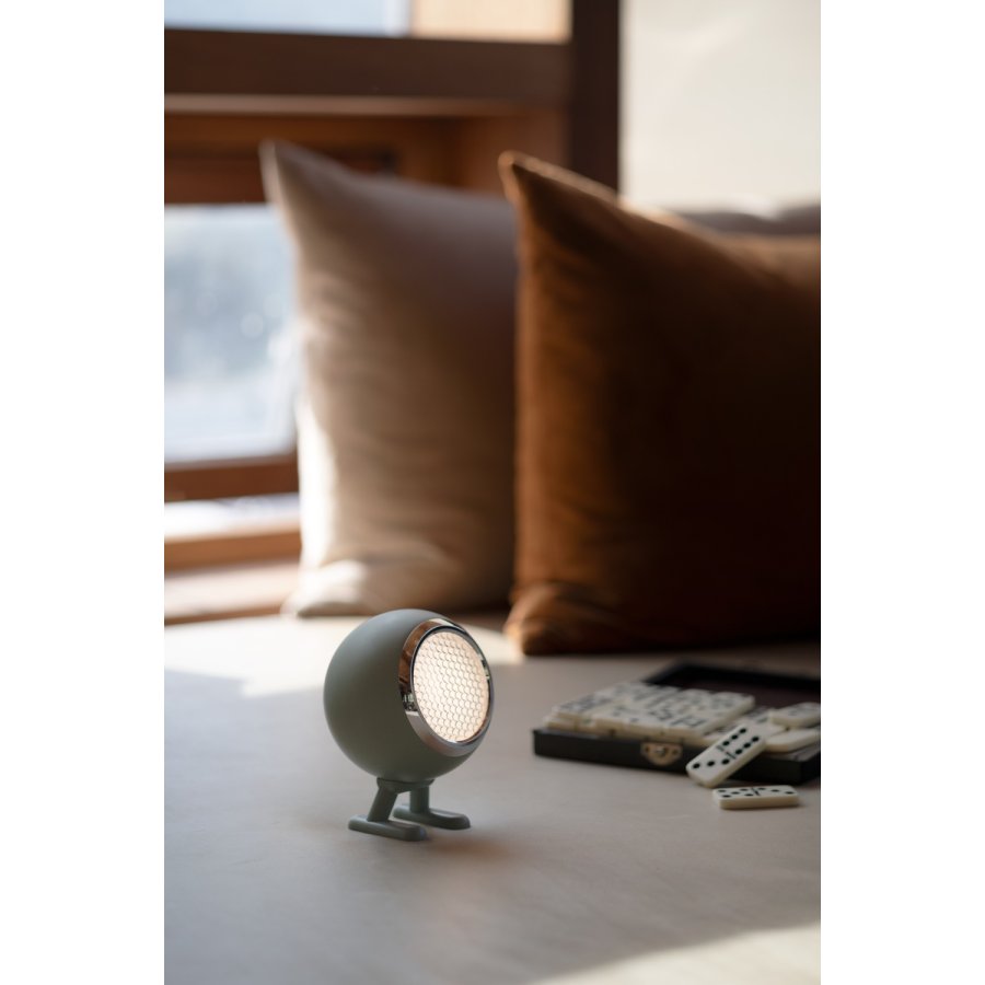 Mr. Wattson Norbitt Trdls Bordlampe LED H8,3 cm, Herby Green