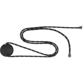 Mr. Wattson Norbitt Ophngssnor m. Magnet 55 cm, Squid Black