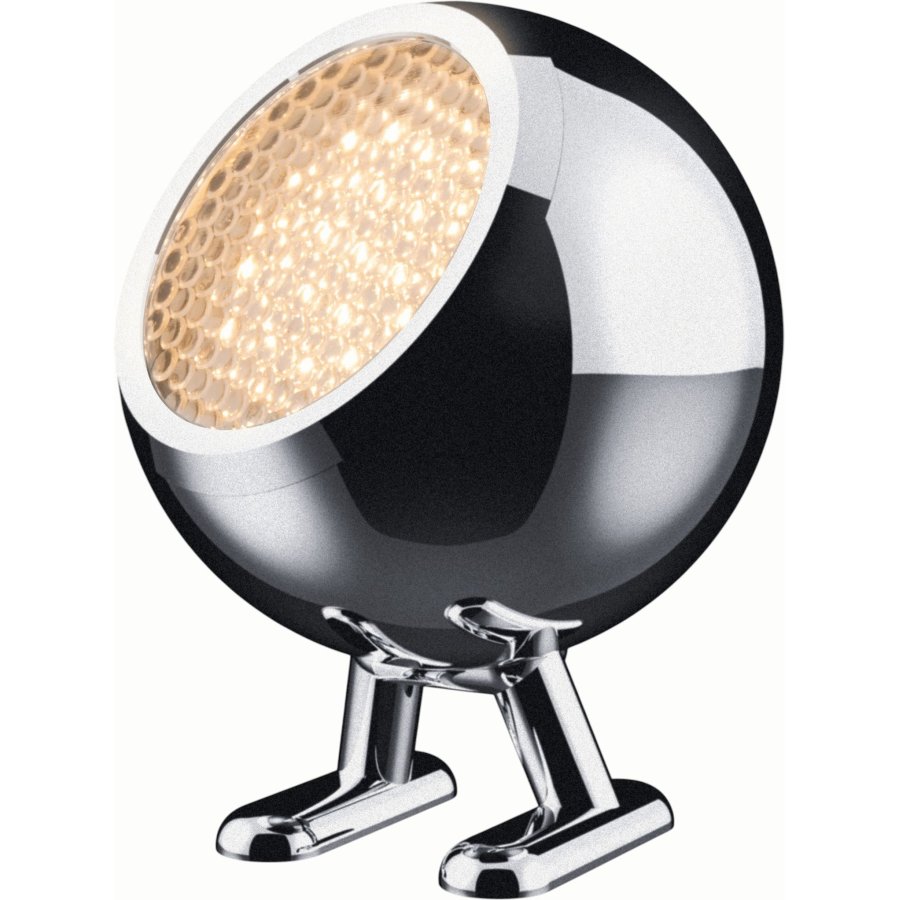 Mr. Wattson Norbitt Trdls Bordlampe LED H8,3 cm, Cosmic Chrome