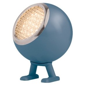 Mr. Wattson Norbitt Trdls Bordlampe LED H8,3 cm, Cloudy Blue