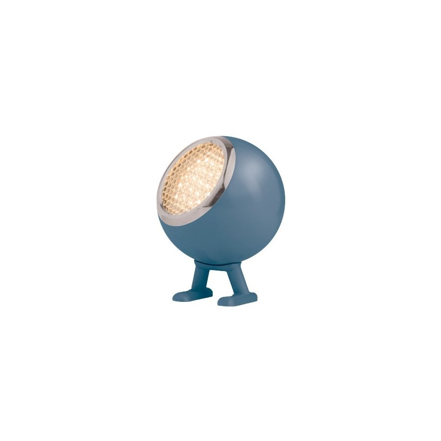 Mr. Wattson Norbitt Trdls Bordlampe LED H8,3 cm, Cloudy Blue
