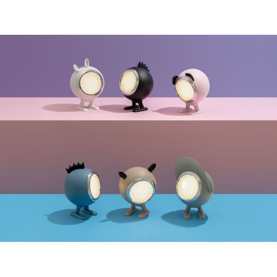 Mr. Wattson Norbitt Trdls Bordlampe LED H8,3 cm, Cloudy Blue