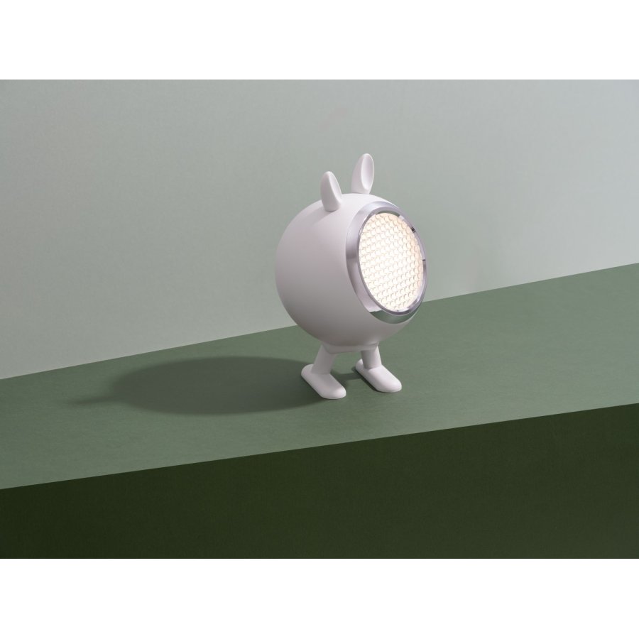 Mr. Wattson Norbitt Trdls Bordlampe LED H8,3 cm, Cotton White