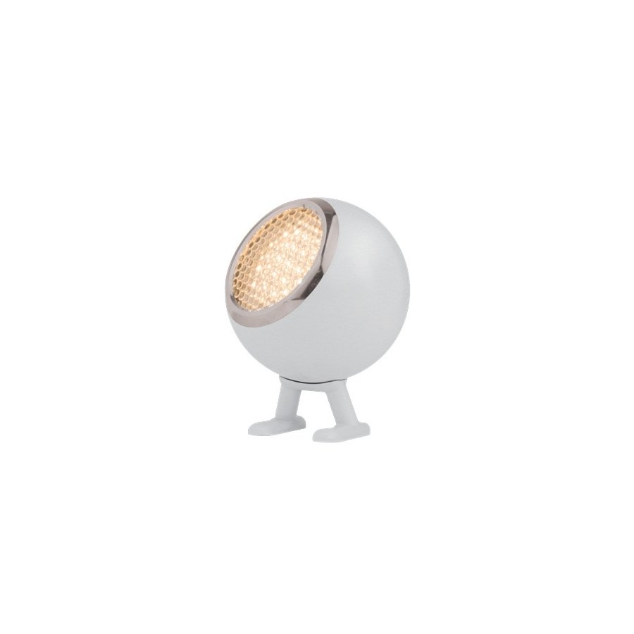 Mr. Wattson Norbitt Trdls Bordlampe LED H8,3 cm, Cotton White