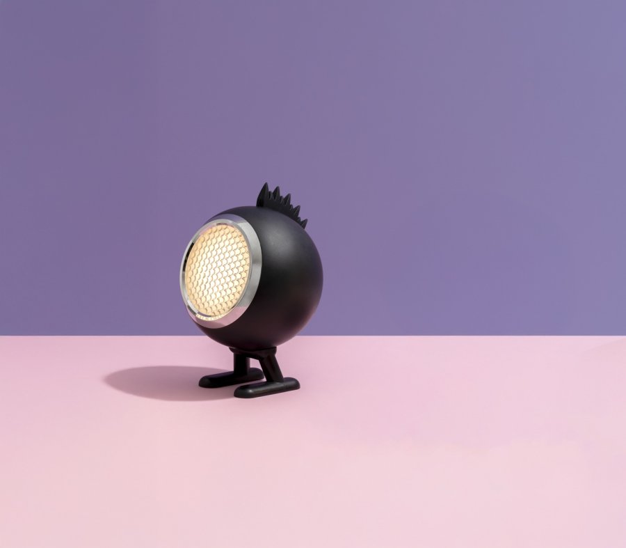 Mr. Wattson Norbitt Trdls Bordlampe LED H8,3 cm, Squid Black