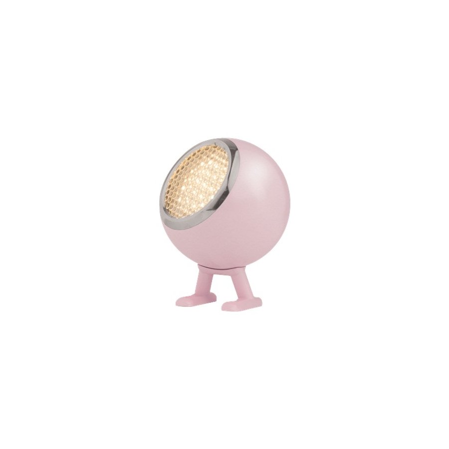 Mr. Wattson Norbitt Trdls Bordlampe LED H8,3 cm, Smoothie Pink