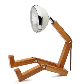 Mr. Wattson Bordlampe, Vintage White