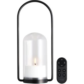 Uyuni Lighting Lanterne m. Lys og Fjernbetjening H34 cm