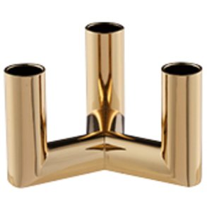 Uyuni Lighting Matrix Lysestage 7,5 cm, Warm Brass