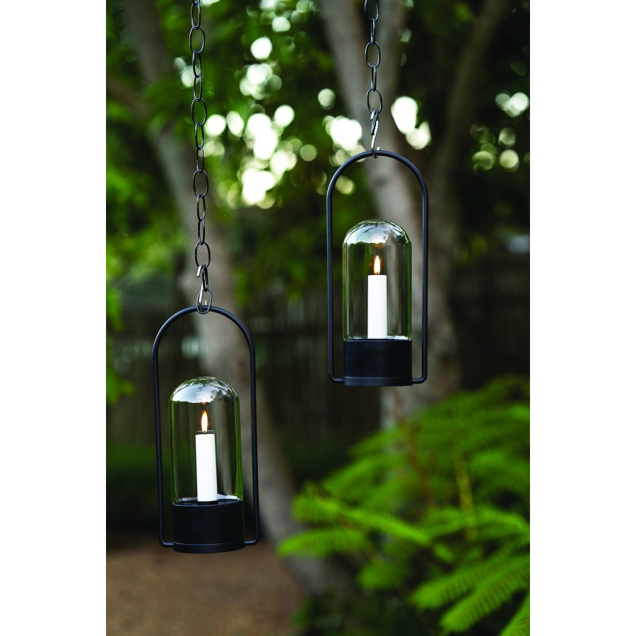 Uyuni Lighting Lampe Lanterne H34 cm, Sort Metal