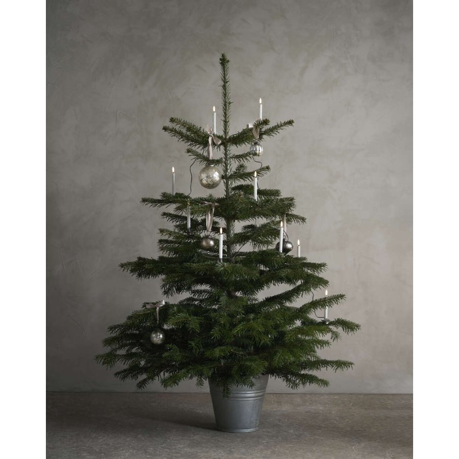 Uyuni Lighting Julelys LED 12 stk. 1,3xH11 cm, Hvid