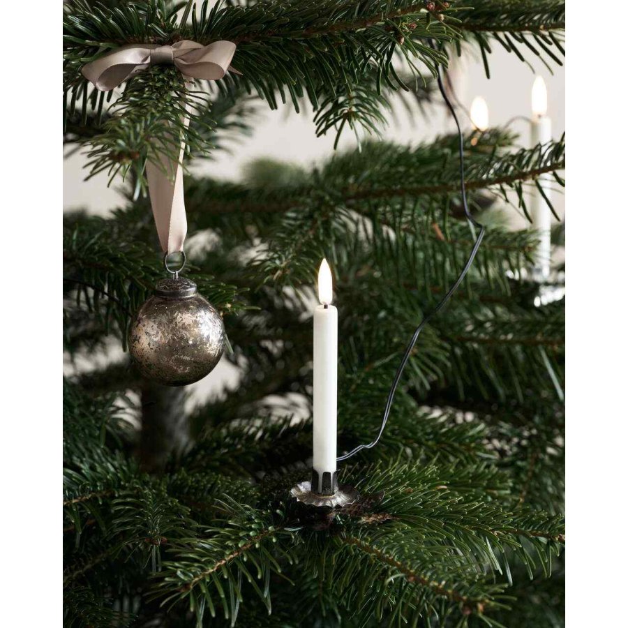 Uyuni Lighting Julelys LED 12 stk. 1,3xH11 cm, Hvid