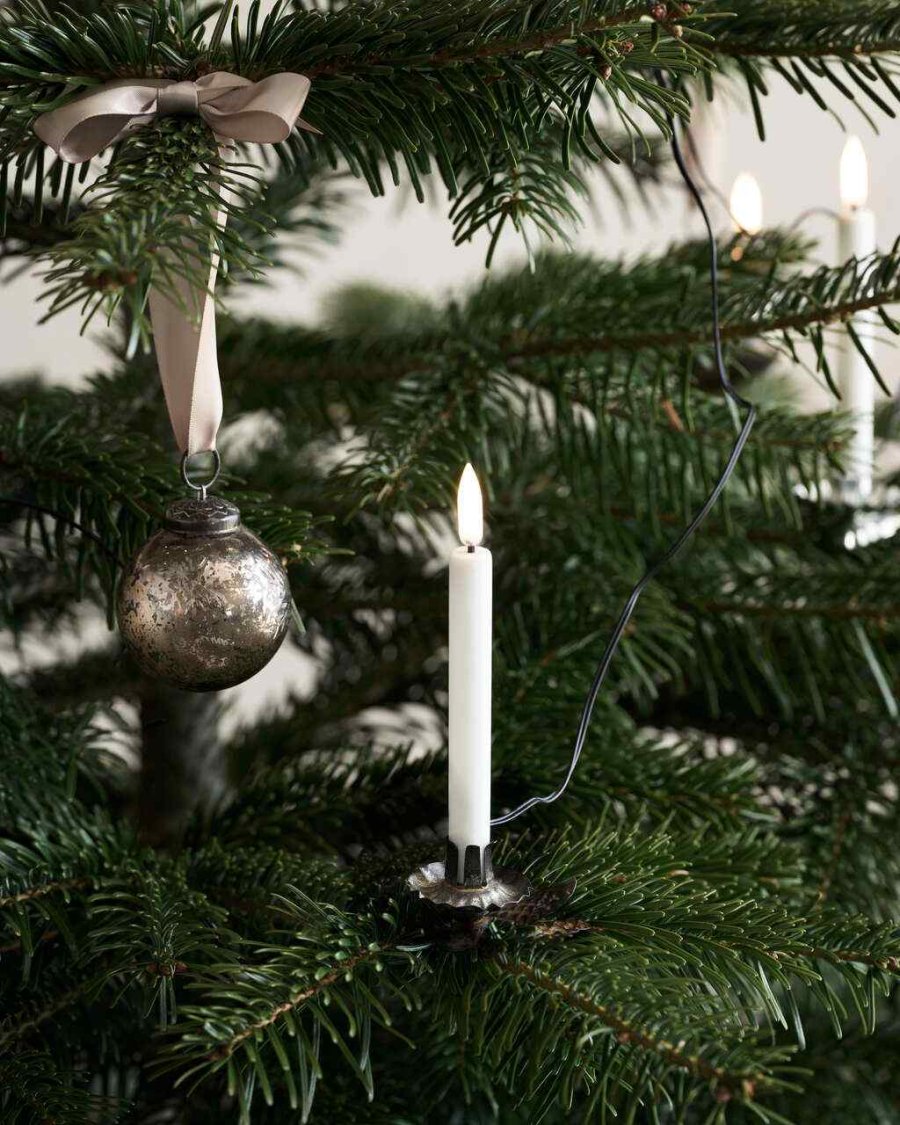 Uyuni Lighting Julelys LED 12 stk. 1,3xH11 cm, Hvid