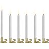 Uyuni Lighting Juletr�slys m. Klips LED 6 Stk. �1,3xH13,8 cm, Guld