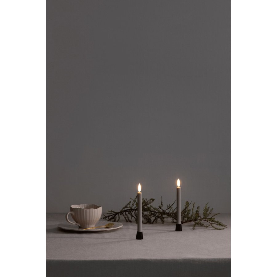 Uyuni Lighting Lysestage 2 stk. H2,3 cm, Mat Sort