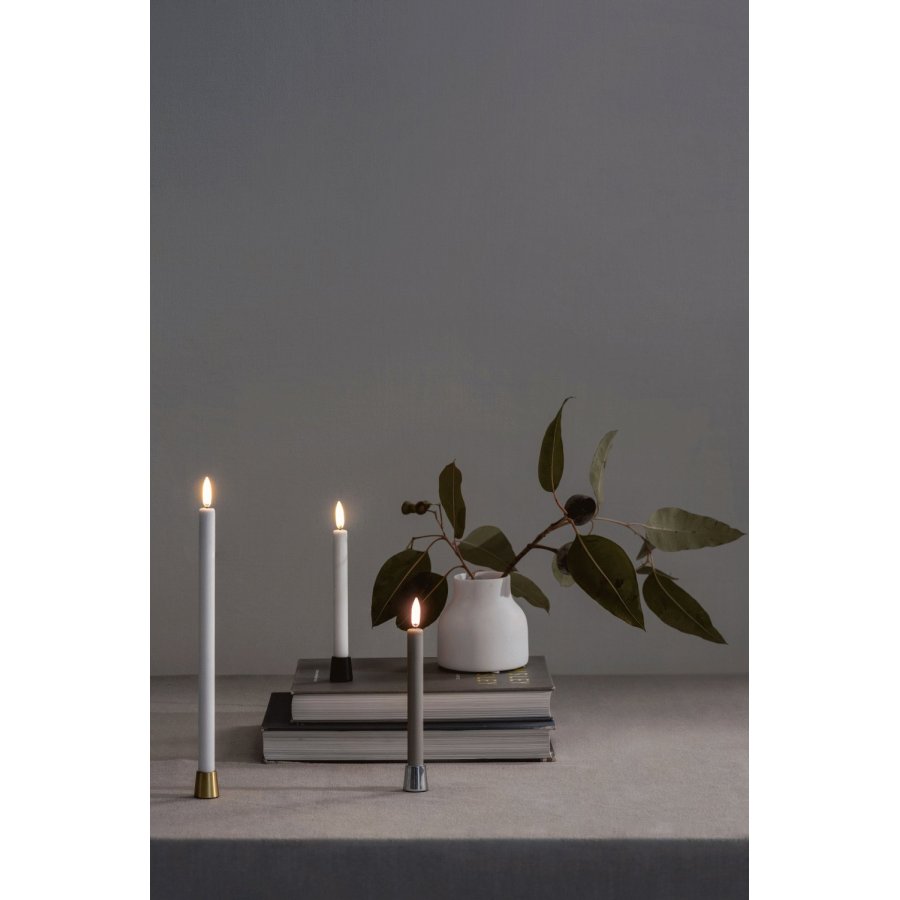 Uyuni Lighting Lysestage 2 stk. H2,3 cm, Krom