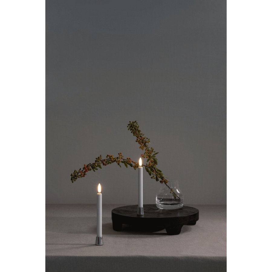 Uyuni Lighting Lysestage 2 stk. H2,3 cm, Krom