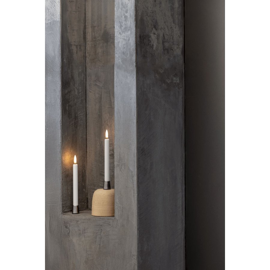 Uyuni Lighting Lysestage 2 stk. H2,3 cm, Krom