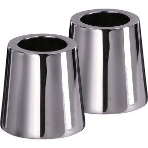 Uyuni Lighting Lysestage 2 stk. H2,3 cm, Krom