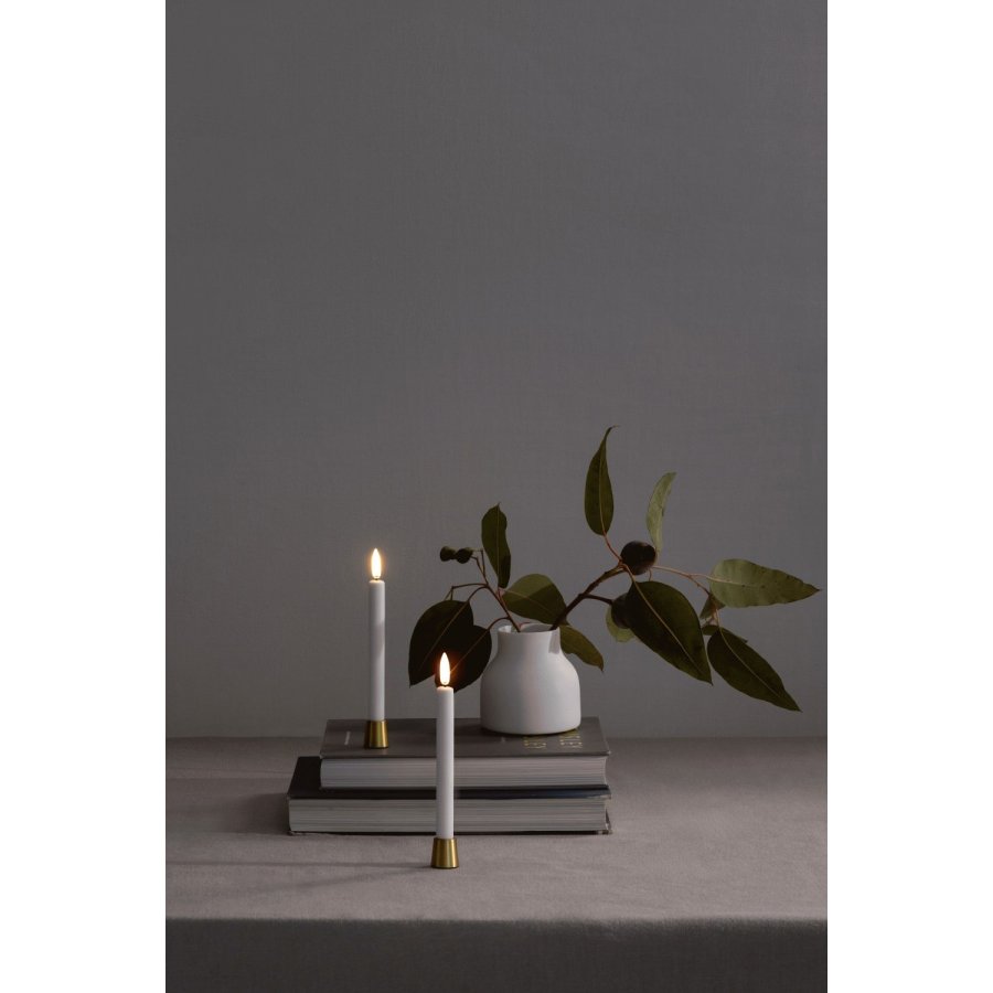 Uyuni Lighting Lysestage 2 stk. H2,3 cm, Messing