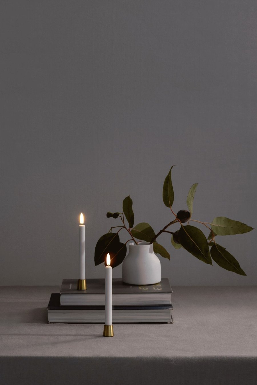 Uyuni Lighting Lysestage 2 stk. H2,3 cm, Messing