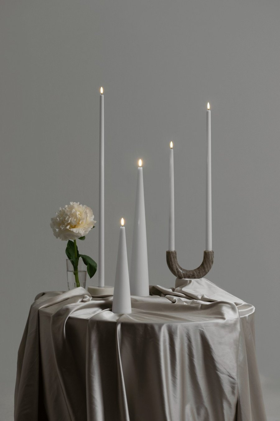 Uyuni Lighting Lysestage 17,5 cm, Desert Beige