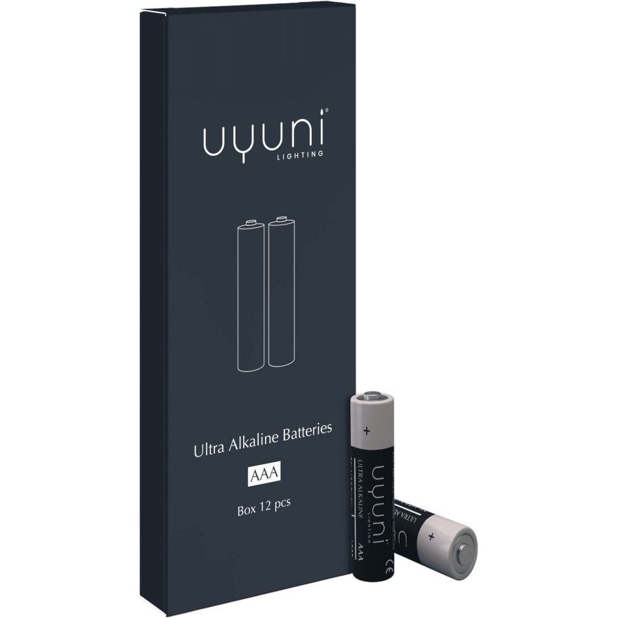 Uyuni Lighting AAA Batterier 12 stk.