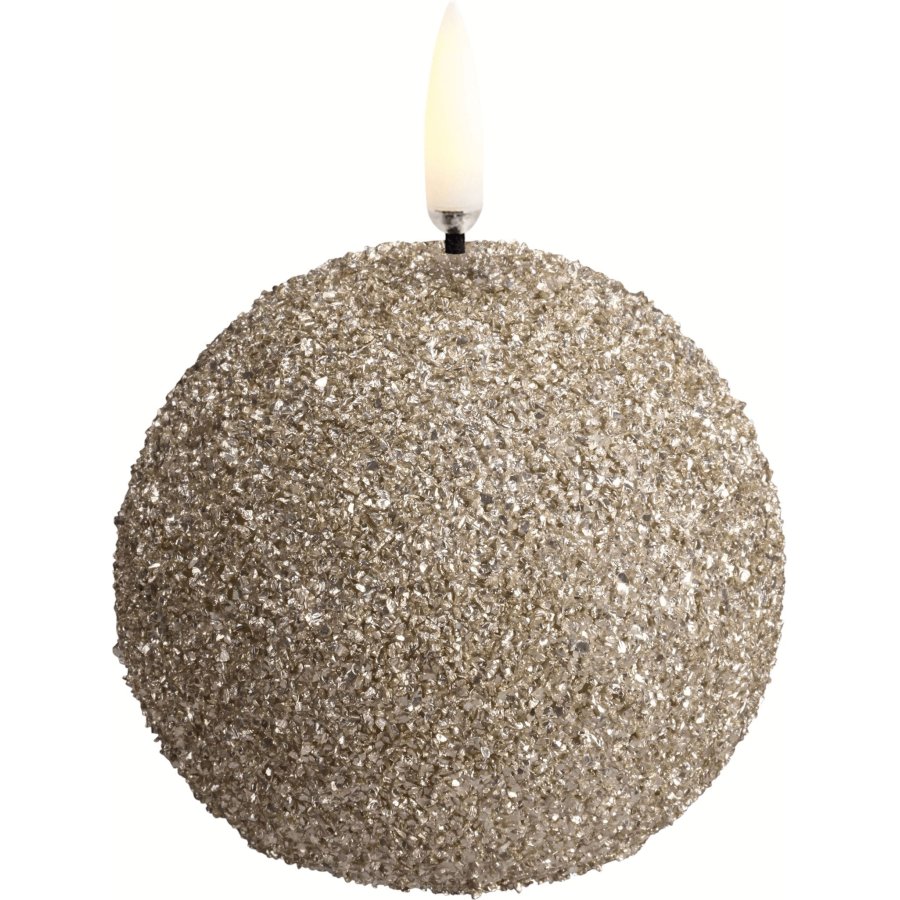 Uyuni Lighting Lys LED 7 cm, Champagne/Glitter