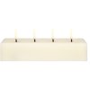 Uyuni Lighting Bloklys LED L18xØ5xH3,8 cm, Ivory
