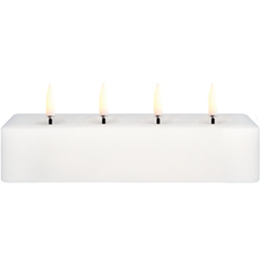 Uyuni Lighting Bloklys LED 18x5x3,8 cm, Nordic White