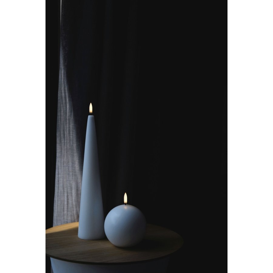 Uyuni Lighting Keglelys LED 6,8xH30 cm, Nordic White