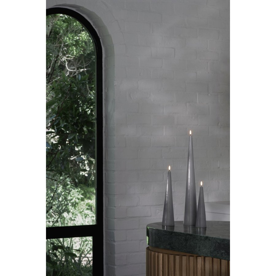 Uyuni Lighting Keglelys LED �8,3xH50 cm, Sandstone