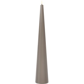 Uyuni Lighting Keglelys LED �8,3xH50 cm, Sandstone