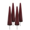 Uyuni Lighting Adventsgaveske LED 5,8xH21,5 cm, Wine Red