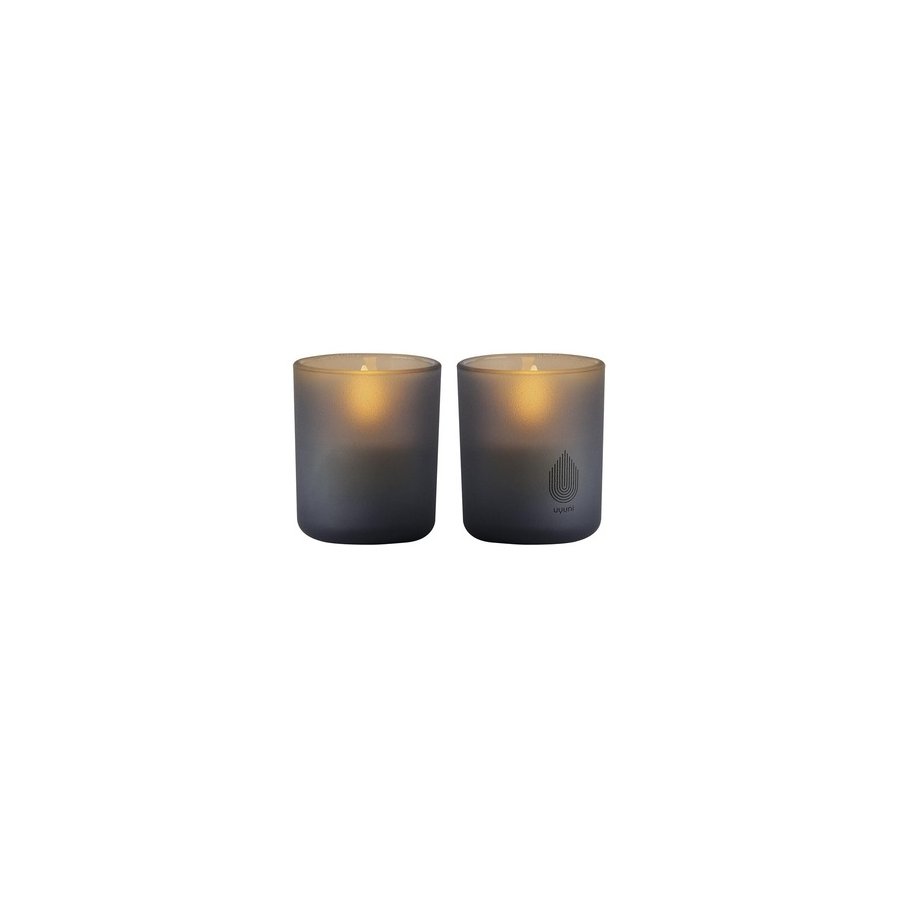 Uyuni Lighting Glaslys LED 2 stk. 6xH7 cm, Gr