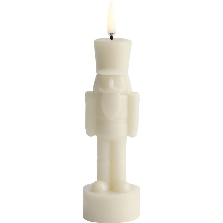 Uyuni Lighting Nddeknkkerlys LED 6xH16,5 cm, Oyster Grey