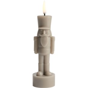 Uyuni Lighting Nddeknkkerlys LED 6xH16,5 cm, Sandstone