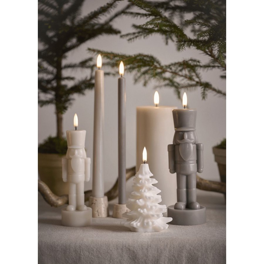 Uyuni Lighting Nddeknkkerlys LED 7xH21 cm, Sandstone