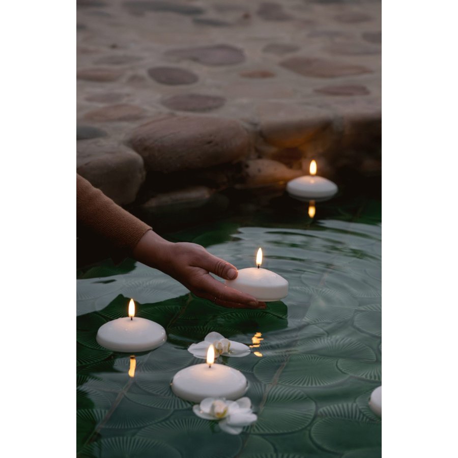 Uyuni Lighting Flydelys Udend�rs LED �9xH4 cm, Hvid Plastik