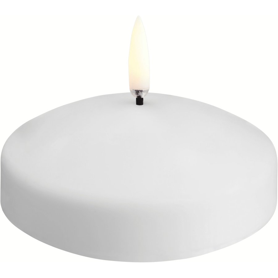 Uyuni Lighting Flydelys Udend�rs LED �9xH4 cm, Hvid Plastik