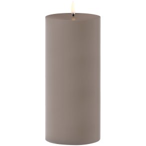 Uyuni Lighting Bloklys Udendørs LED Ø8,4xH20 cm, Sandstone Plastik